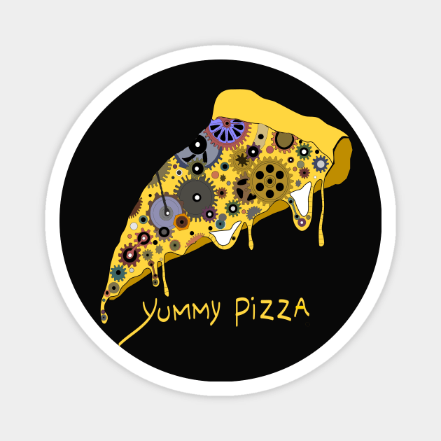 Pizza Magnet by Happydesign07